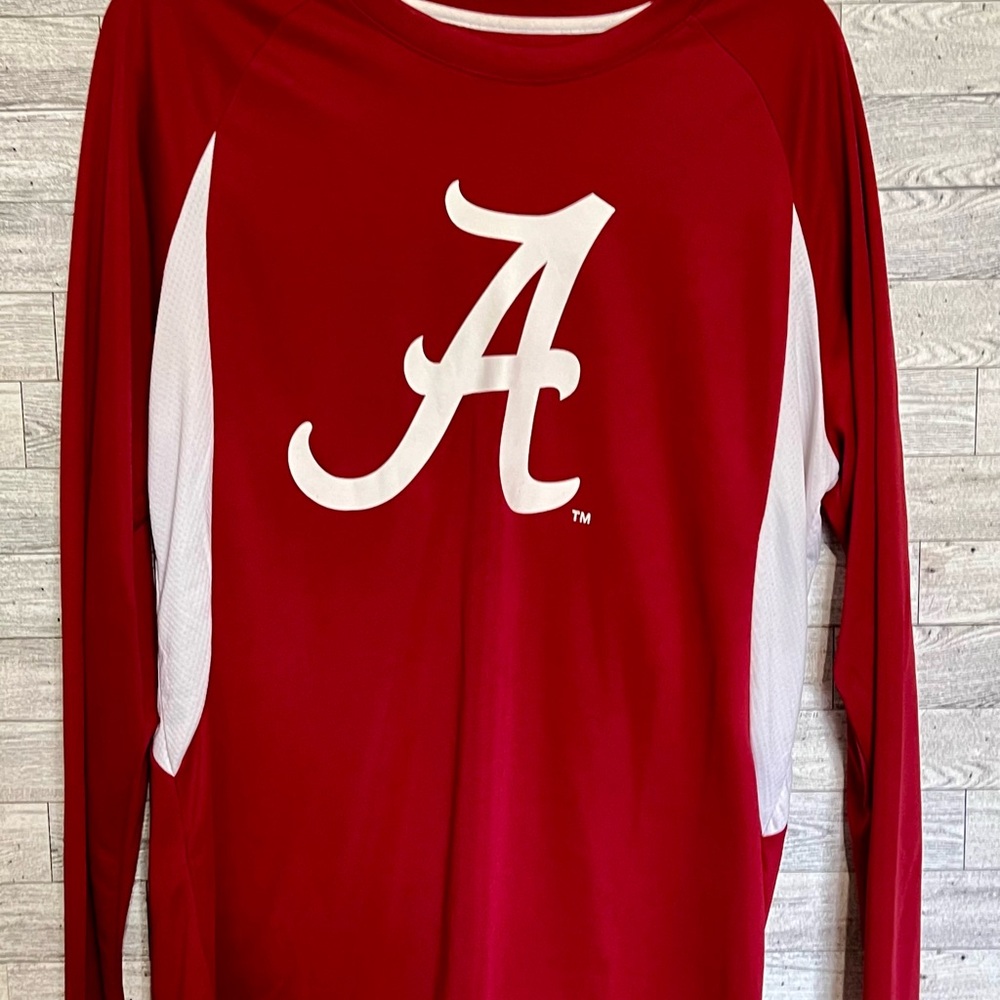 Alabama Crimson/White Pullove - Size Large (Unisex) Large “A” logo - Picture 5 of 8